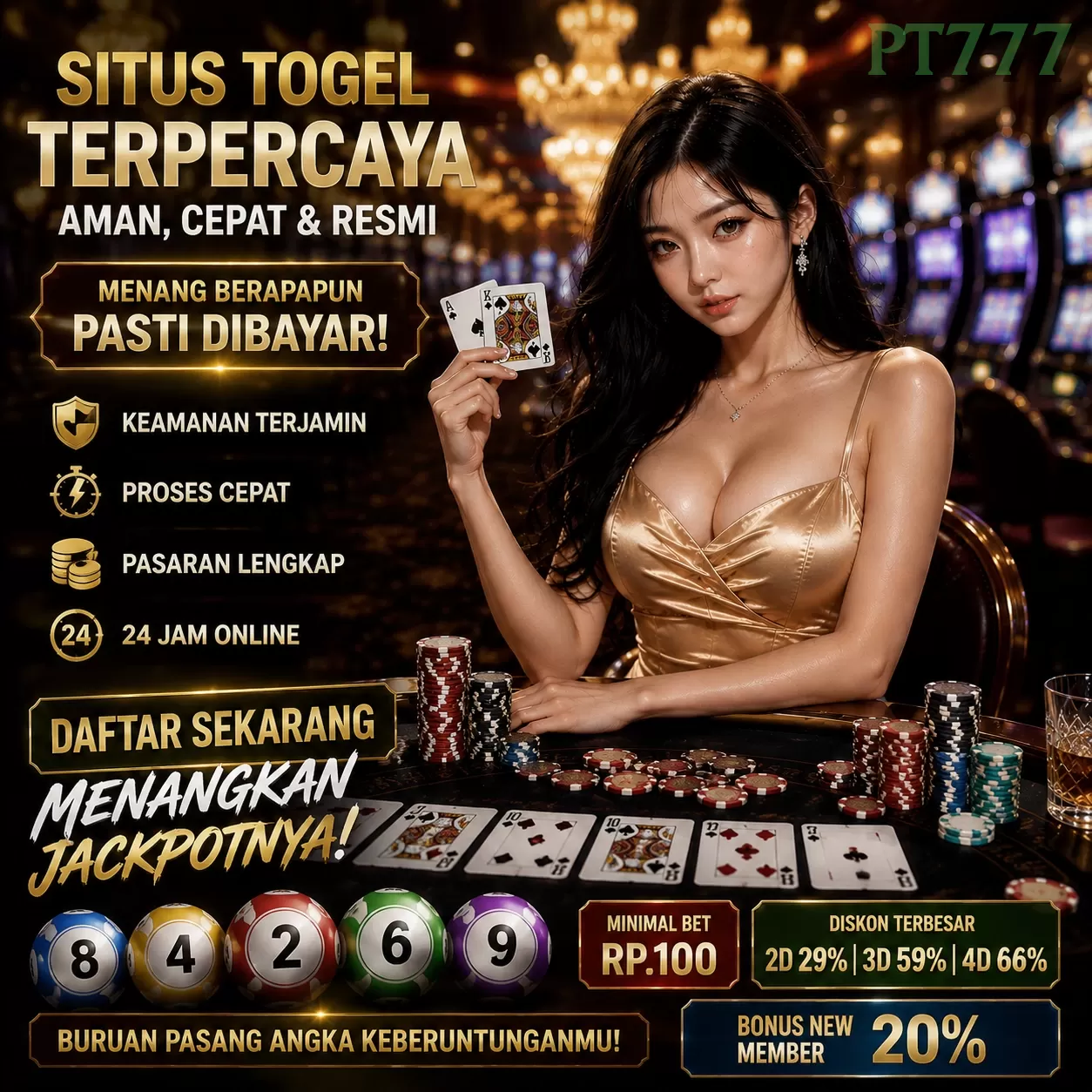 Login pt777 Sekarang Bonus Melimpah
