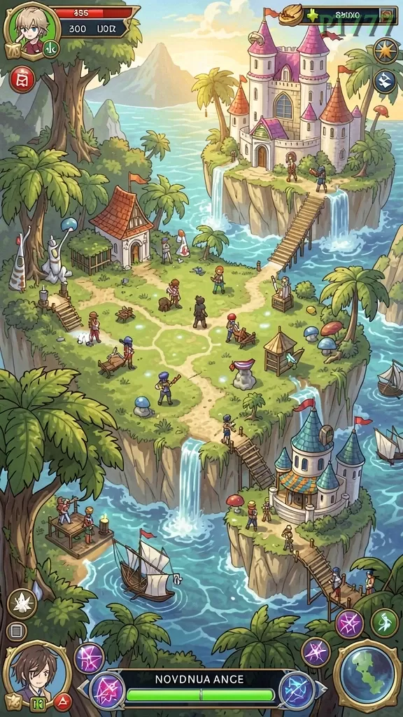 Screenshot Olympian Throne nomor 1